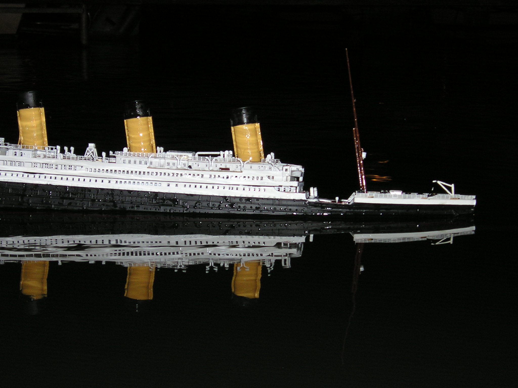 Sinking Model Titanic Encyclopedia Titanica Message Board